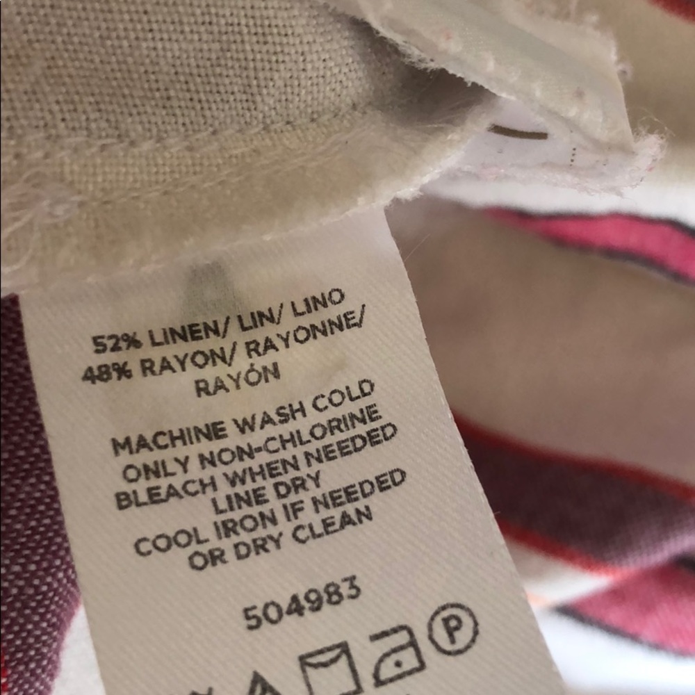 LOFT Linen Dress - Picture 5 of 6